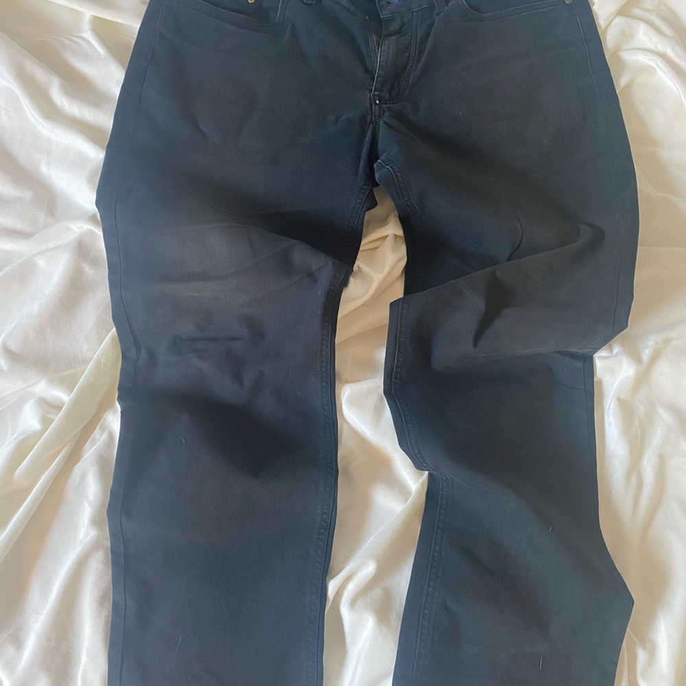 English Laundry Men's Dark Blue Straight Jeans